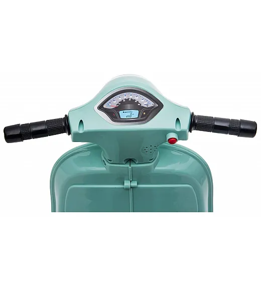 7,2V motor za djecu Vespa GTS Li-Ion, teal