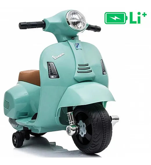 7,2V motor za otroke Vespa GTS Li-Ion, teal