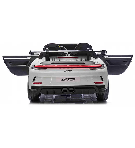 Dječji automobil na baterije Porsche 911 GT3 s licencom, bijeli Beneo