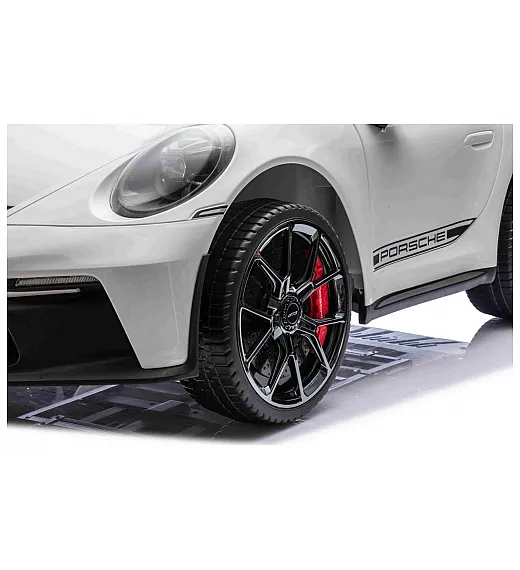 Dječji automobil na baterije Porsche 911 GT3 s licencom, bijeli Beneo