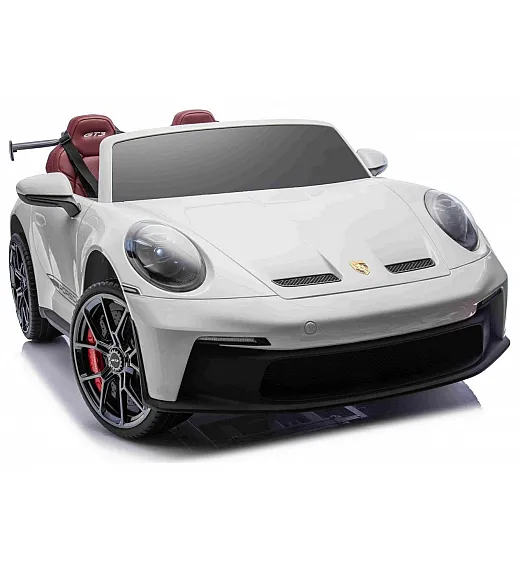 Dječji automobil na baterije Porsche 911 GT3 s licencom, bijeli Beneo