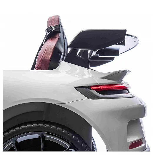 Dječji automobil na baterije Porsche 911 GT3 s licencom, bijeli Beneo