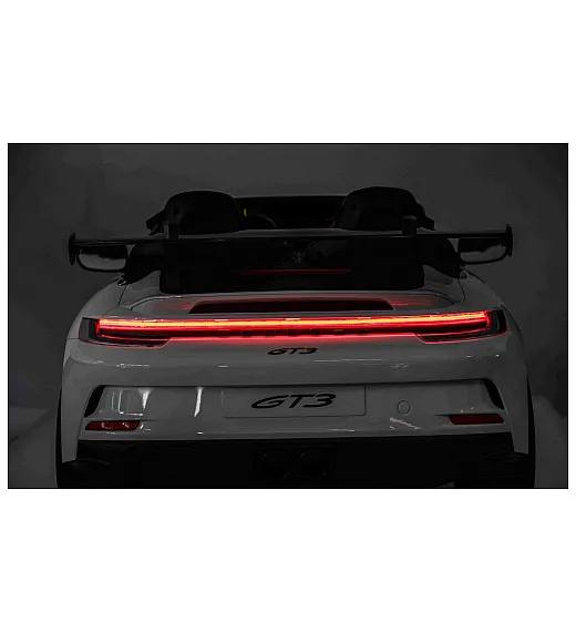 Dječji automobil na baterije Porsche 911 GT3 s licencom, bijeli Beneo