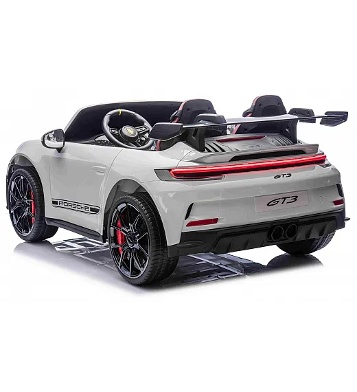 Dječji automobil na baterije Porsche 911 GT3 s licencom, bijeli Beneo