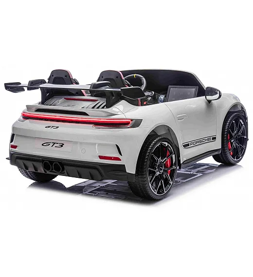 Dječji automobil na baterije Porsche 911 GT3 s licencom, bijeli Beneo