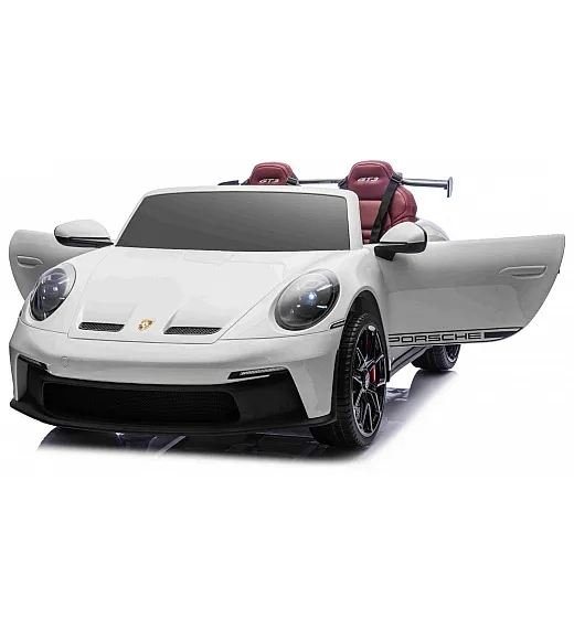 Dječji automobil na baterije Porsche 911 GT3 s licencom, bijeli Beneo