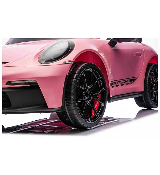 Dječji automobil na baterije Porsche 911 GT3 s licencom, pink Beneo