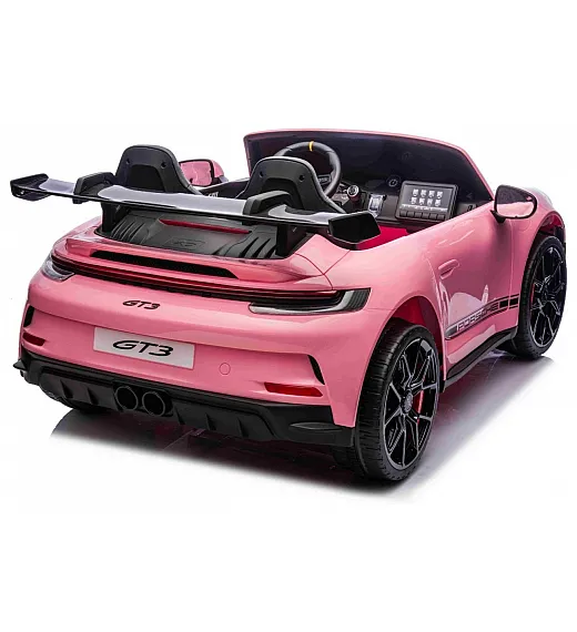 Dječji automobil na baterije Porsche 911 GT3 s licencom, pink Beneo