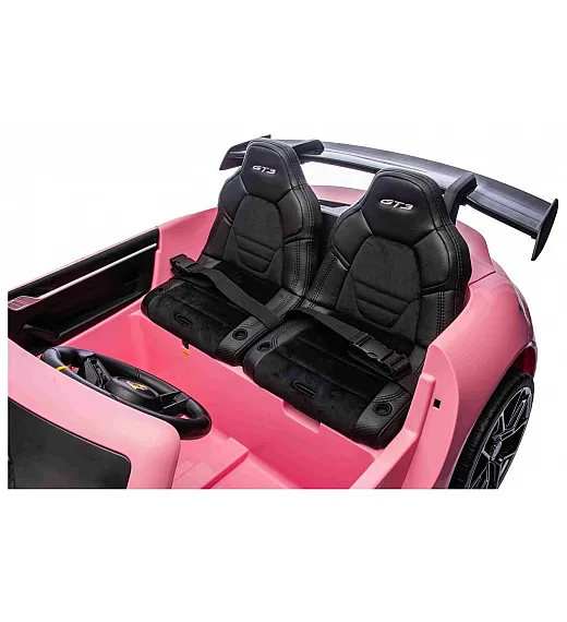 Dječji automobil na baterije Porsche 911 GT3 s licencom, pink Beneo
