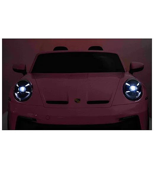Dječji automobil na baterije Porsche 911 GT3 s licencom, pink Beneo