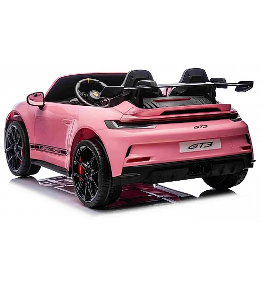 Dječji automobil na baterije Porsche 911 GT3 s licencom, pink Beneo