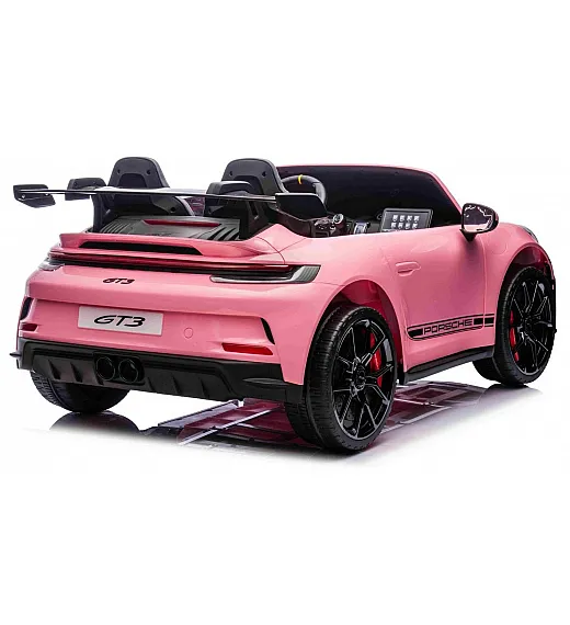 Dječji automobil na baterije Porsche 911 GT3 s licencom, pink Beneo