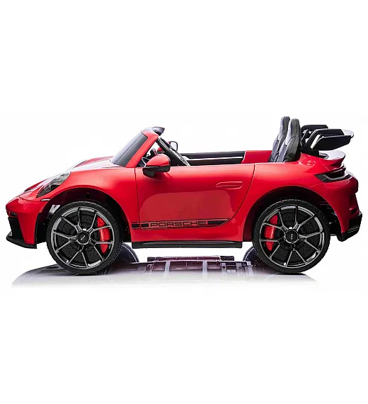 Dječji automobil na baterije Porsche 911 GT3 s licencom, crveni Beneo