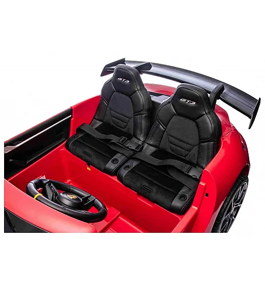 Dječji automobil na baterije Porsche 911 GT3 s licencom, crveni Beneo