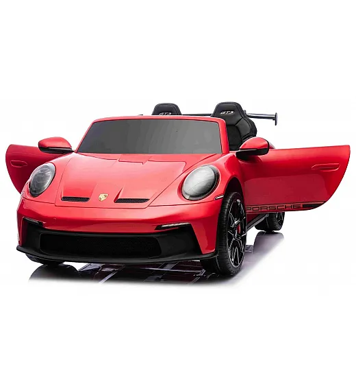 Dječji automobil na baterije Porsche 911 GT3 s licencom, crveni Beneo