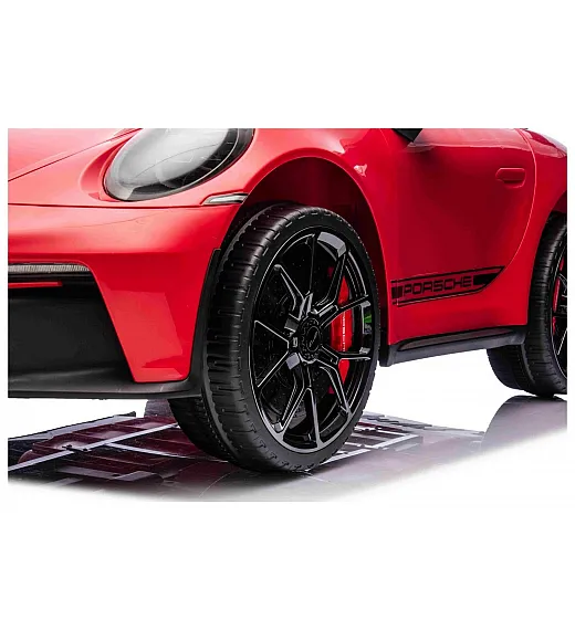Dječji automobil na baterije Porsche 911 GT3 s licencom, crveni Beneo