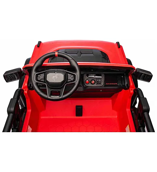 Avto na akumulator Ford Bronco XXL rdeč