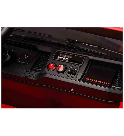 Avto na akumulator Ford Bronco XXL rdeč