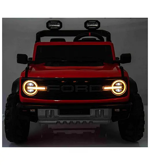 Avto na akumulator Ford Bronco XXL rdeč