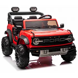 Avto na akumulator Ford Bronco XXL rdeč, litijeva baterija