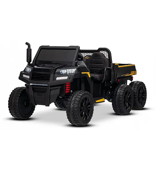 Kmetijski 22V RIDER XXL 6X6 800W - otroški avto na akumulator, črn Beneo