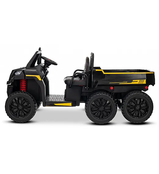 Kmetijski 22V RIDER XXL 6X6 800W - otroški avto na akumulator, črn Beneo