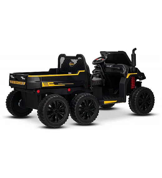 Kmetijski 22V RIDER XXL 6X6 800W - otroški avto na akumulator, črn Beneo