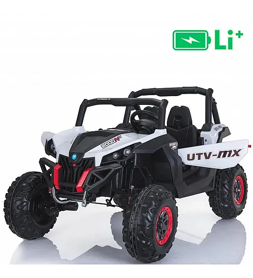 22V RSX MX - dječji automobil na baterijem 4x4, bijela