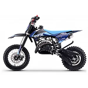 Otroški moto cross TRX 60 cm³, 2,75 kW, 50 km/h, moder