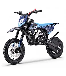 Otroški moto cross TRX 60 cm³, 2,75 kW, 50 km/h, moder