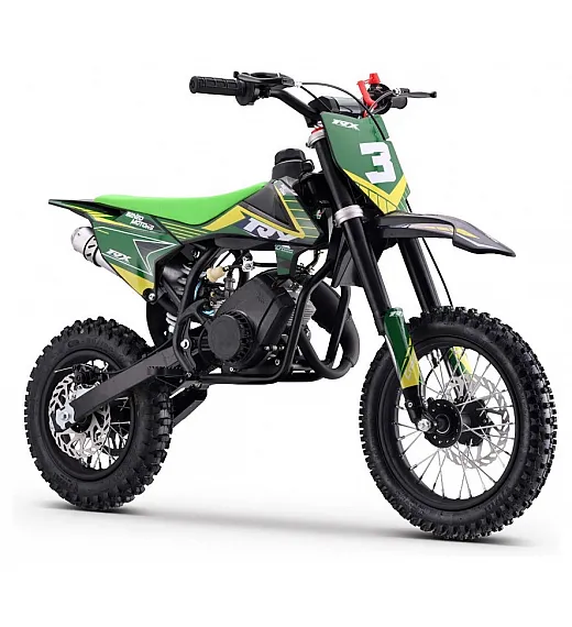 Otroški moto cross TRX 60 cm³, 2,75 kW, 50 km/h, zelen Beneo Otroški moto cross TRX 60 cm³, 2,75 kW, 50 km/h, zelen Beneo