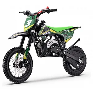 Otroški moto cross TRX 60 cm³, 2,75 kW, 50 km/h, zelen