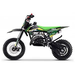 Otroški moto cross TRX 60 cm³, 2,75 kW, 50 km/h, zelen