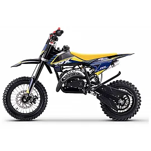 Otroški moto cross TRX 60 cm³, 2,75 kW, 50 km/h, rumen