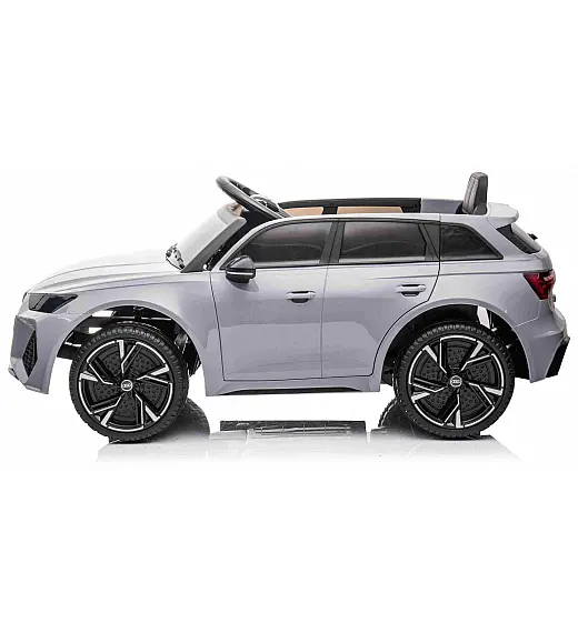 Auto na akumulator za djecu Audi RS6, 12V, sivi