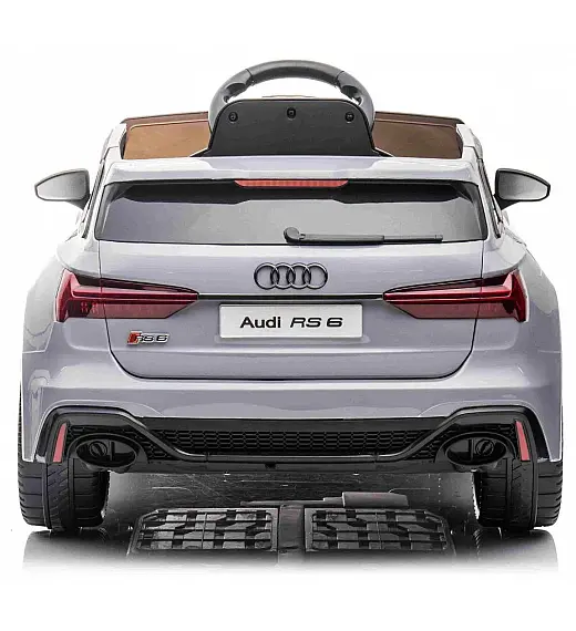 Auto na akumulator za djecu Audi RS6, 12V, sivi