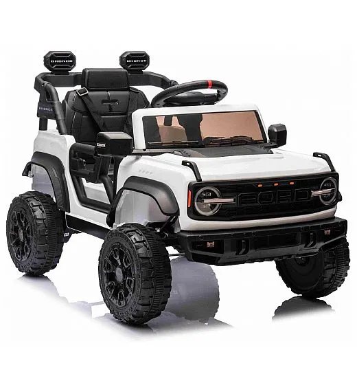 11V avto na daljinca Ford Bronco bel, litijeva baterija