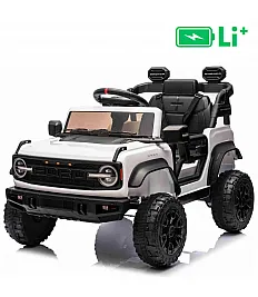 11V avto na daljinca Ford Bronco bel, litijeva baterija