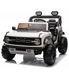 Avto na akumulator Ford Bronco XXL bel, litijeva baterija