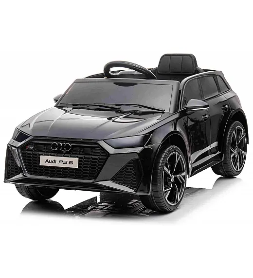Auto na daljinski Audi RS6, 12V, crni