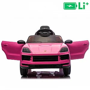 Auto za djevojčice Porsche Cayenne, 11V, li, pink