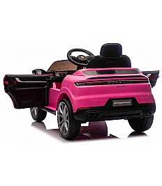 Avto za deklice Porsche Cayenne, 11V, li, pink