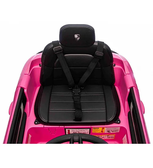 Auto za djevojčice Porsche Cayenne, 11V, li-baterija, pink