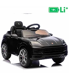 Avto na daljinca Porsche Cayenne, 11V, li, črn