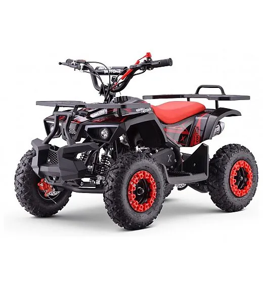 Dječji quad Explorer, benzinski 50cc, 40km/h, do 60 kg, crveni