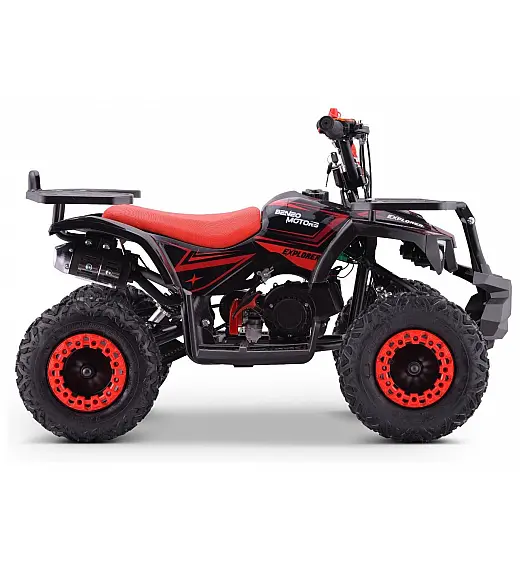 Dječji quad Explorer, benzinski 50cc, 40km/h, do 60 kg, crveni