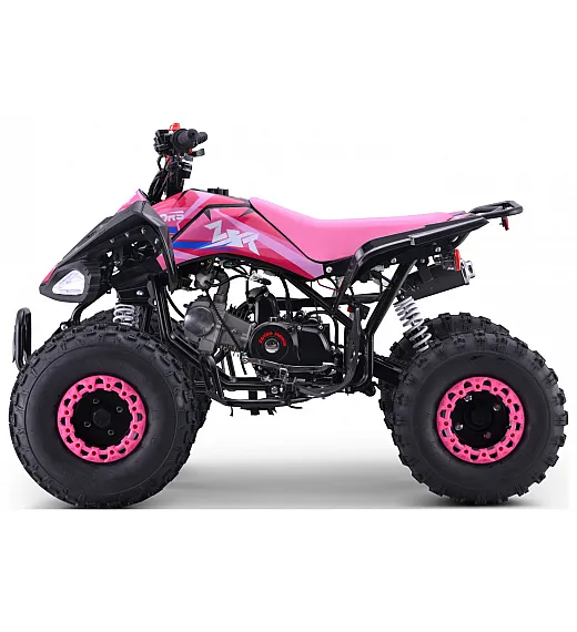 Štirikolesnik za deklice ZXT, bencinski, pink