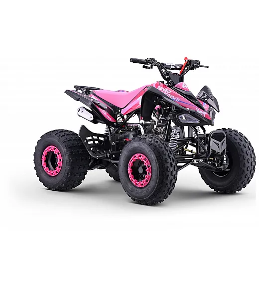 Štirikolesnik za deklice ZXT, bencinski, pink