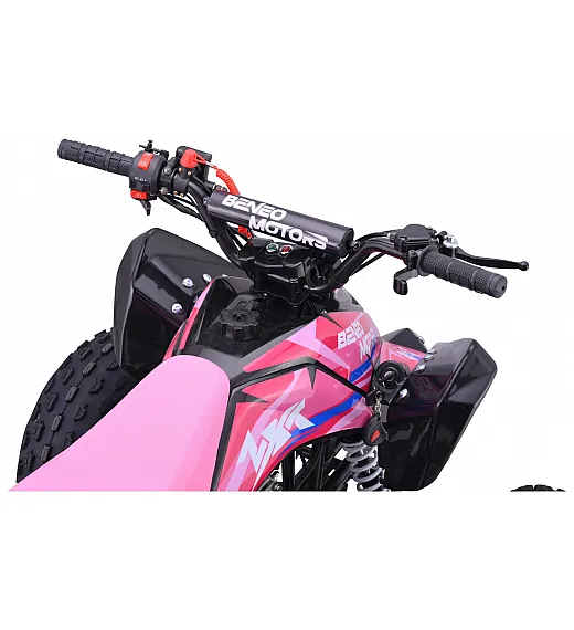 Štirikolesnik za deklice ZXT, bencinski, pink