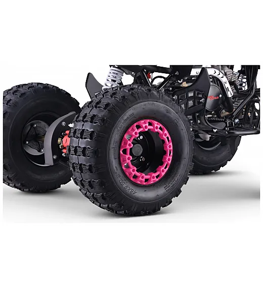Štirikolesnik za deklice ZXT, bencinski, pink
